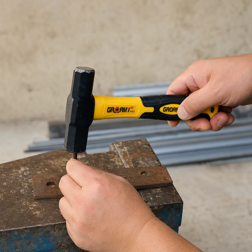 Multi-functional hand tools, sturdy and durable hammers, household repair hammers, construction site tools Application Scenario