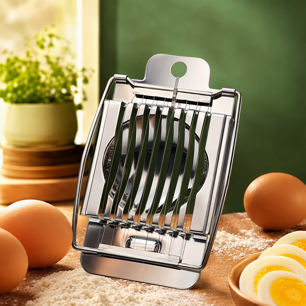 Egg slicer, slicer, kitchenware, easy to operate, durable design Specification image