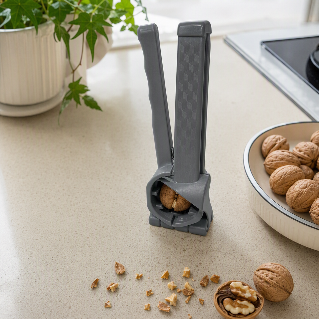 Abrazadera de nueces resistente y duradero mano abierta herramienta nuclear suministros de cocina hogar práctico abrazadera details Picture