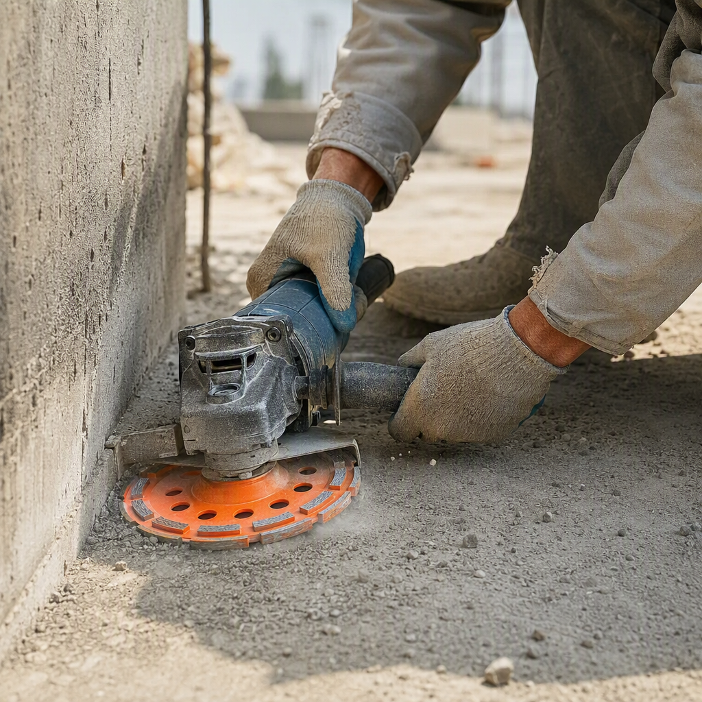 Multi-functional diamond tool set, wear-resistant cutting, grinding, hardware repair and maintenance tool combination