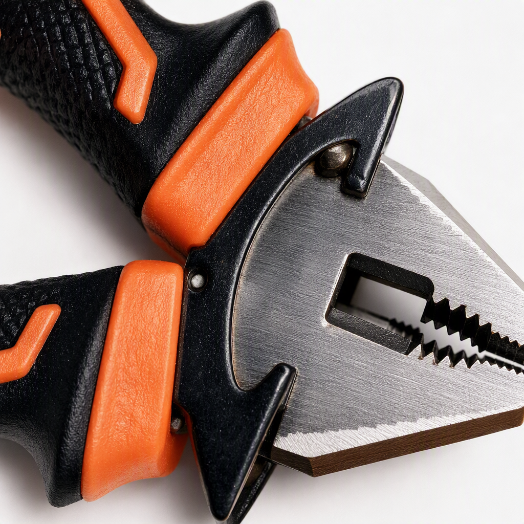 Multi-functional wire cutters, household and industrial hardware tools, durable steel, manual repair, clamping pliers Application Scenario