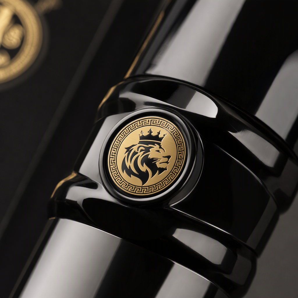 Fashionable black perfume bottle, exquisite packaging box, high-end gift box, simple and elegant, suitable for both women and men as a decorative gift packaging Application Scenario