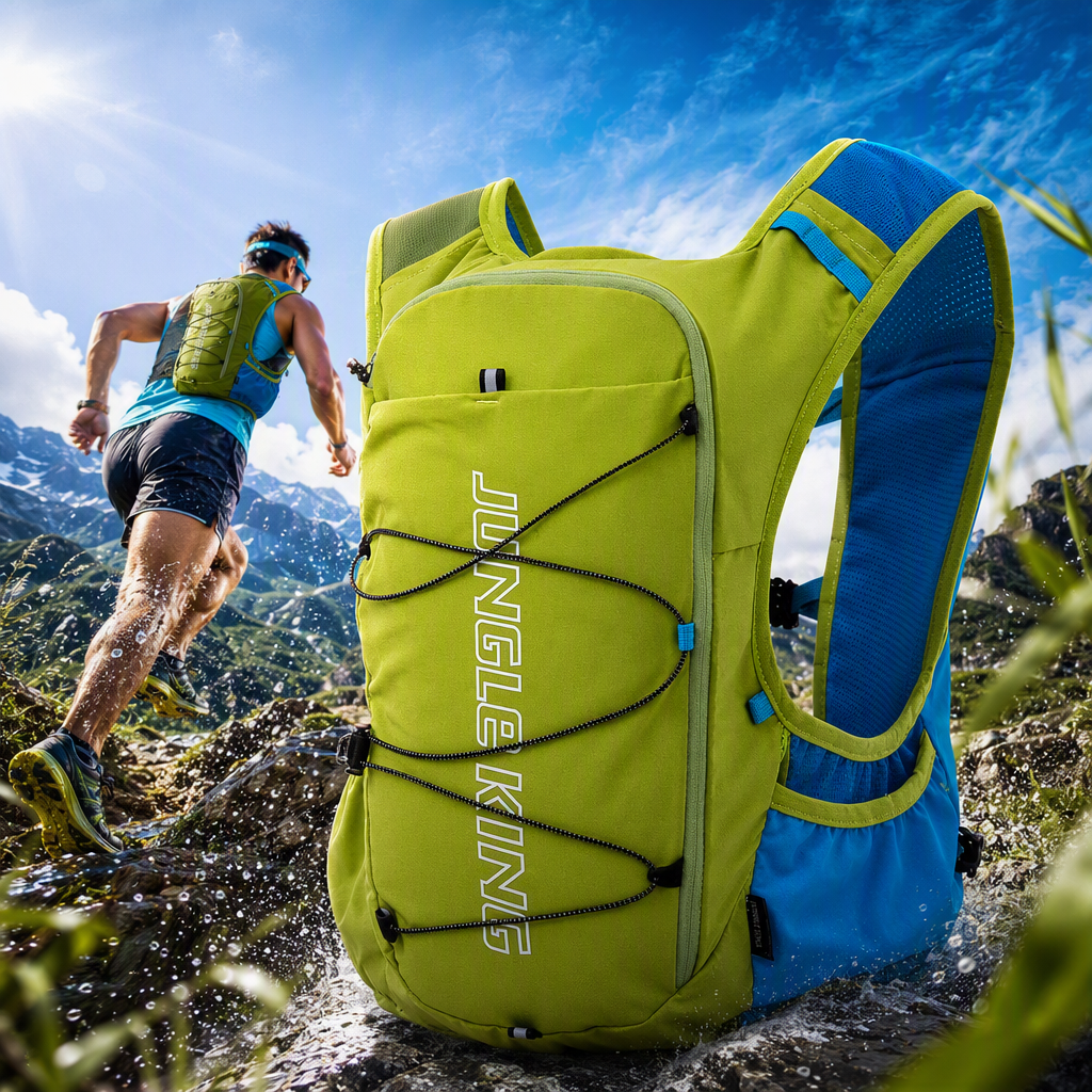 JUNGLE KING Trail Running Sports Backpack, Marathon Outdoor tactical chest Bag, multi-functional, lightweight and durable sports bag Specification image