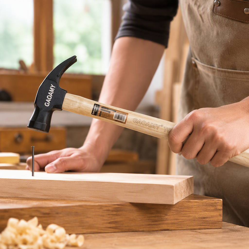 The multi-functional steel hand hammer is a practical tool for home repair. It is lightweight, durable and finely crafted Specification image