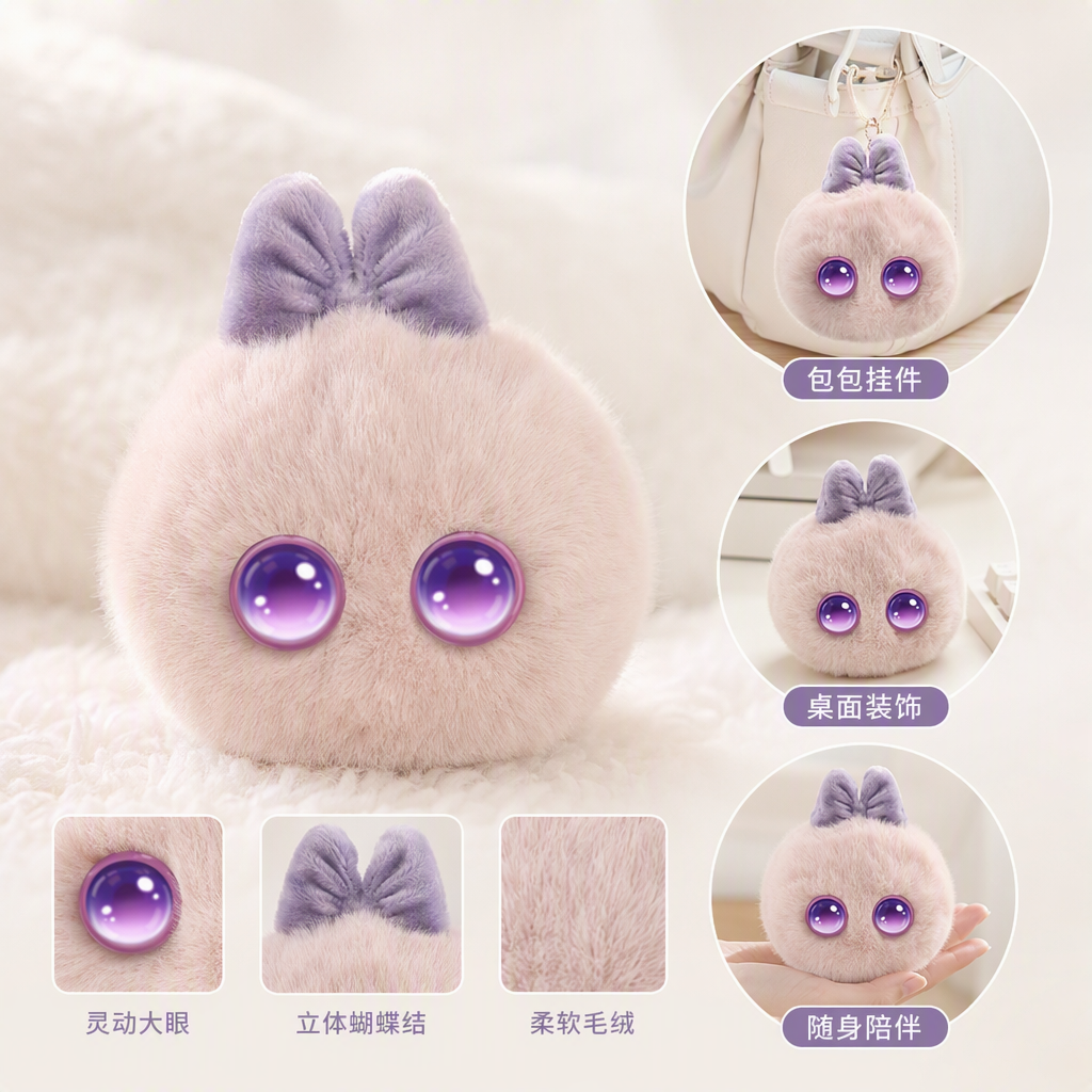 Cute plush dolls, children's toys, soft and adorable pillow dolls, gift collection items details Picture