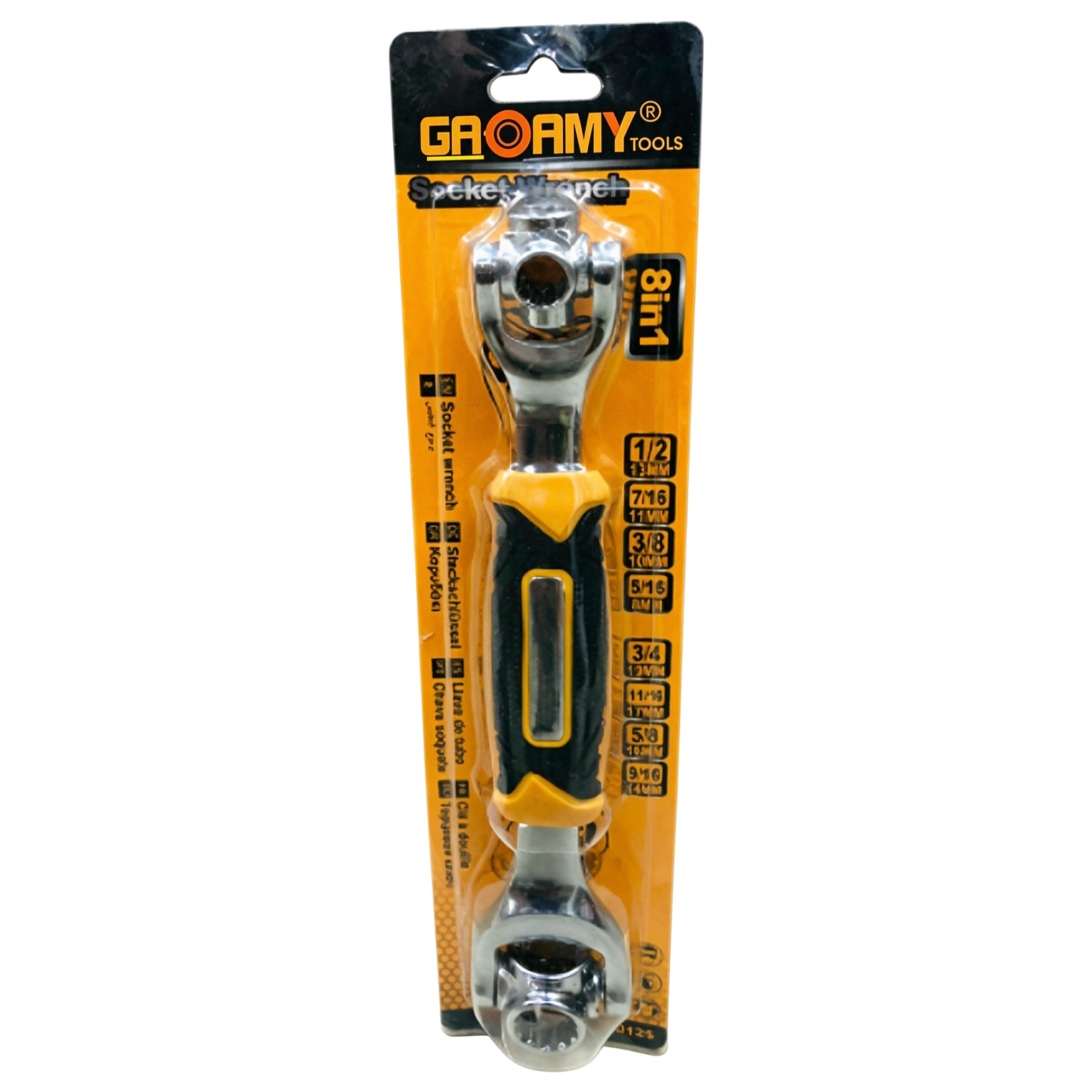 Multi-functional manual wrench socket combination maintenance tool set, household and industrial hardware tool accessories Application Scenario