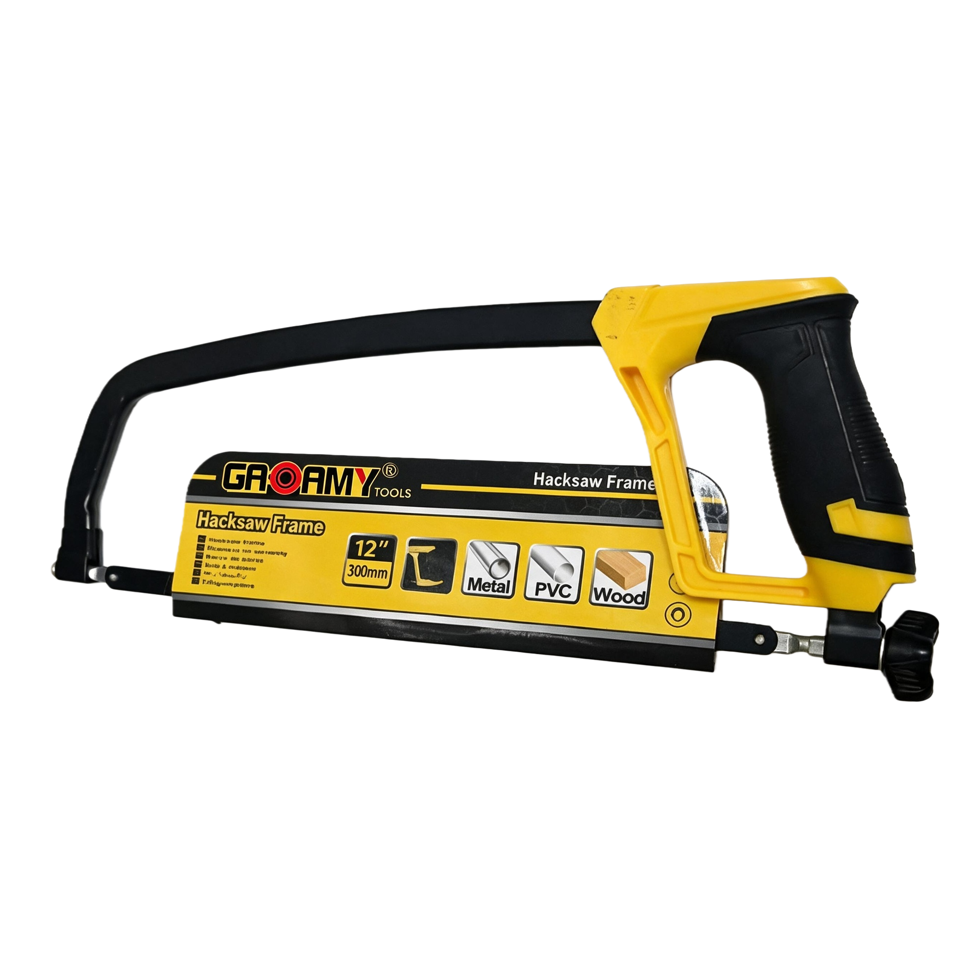 The multi-functional hacksaw frame, manual metal saw frame, metal cutting tools and hardware accessories are durable and practical details Picture