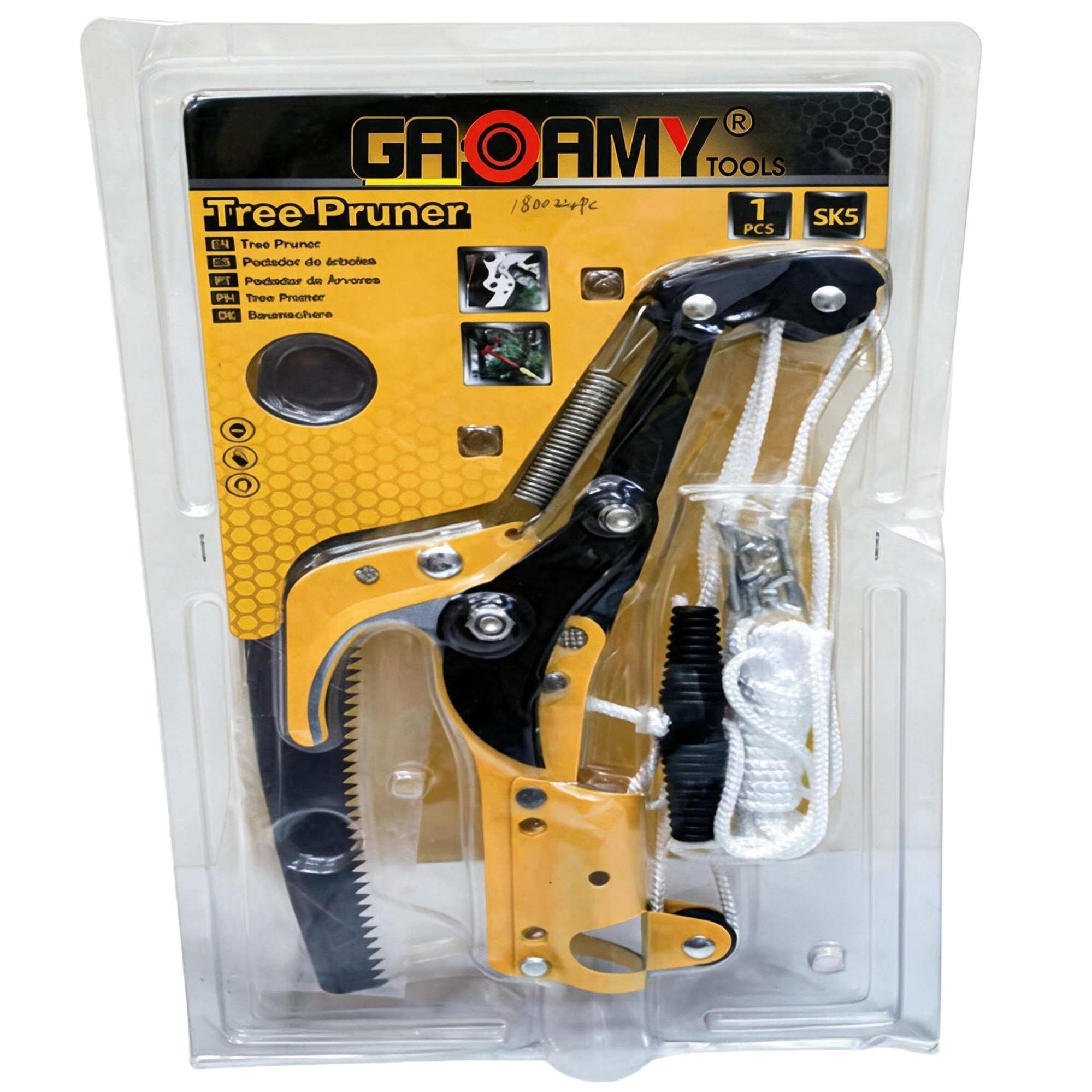 Multi-functional pruning shears, household hardware tools, lightweight and sharp garden scissors, green plant trimmers