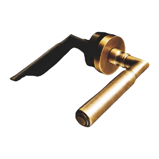 High-end golden door handles, modern and simple interior door handles, copper handles, decoration hardware accessories Item Picture