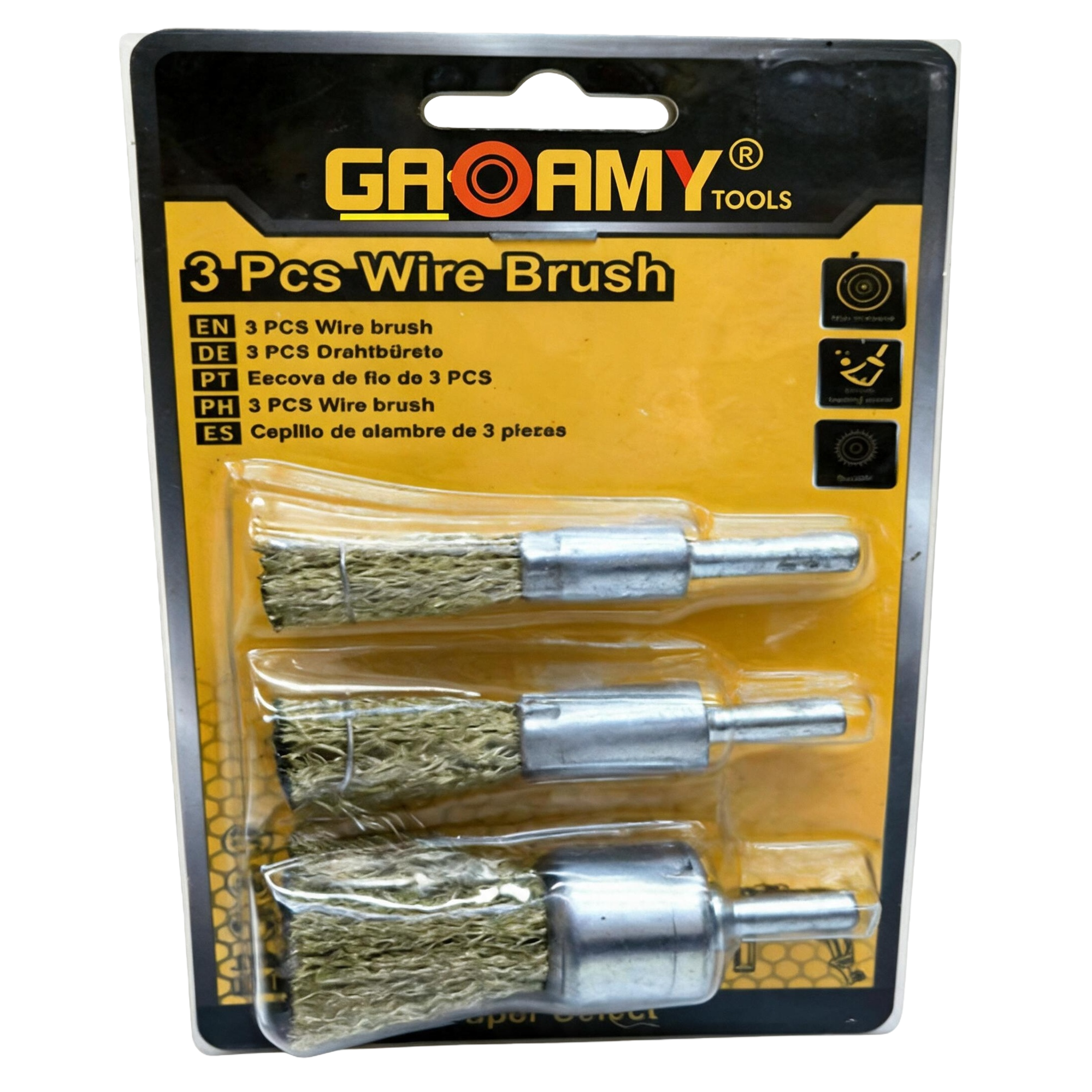 Mango de cepillo de limpieza de metal multifunción portátil y duradero herramientas de reparación para el hogar herramientas de cepillo accesorios