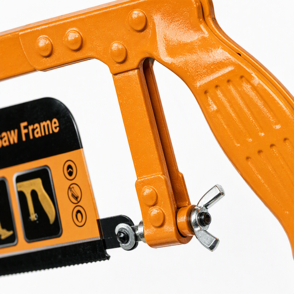 Multi-functional steel saw frame, portable metal saw tool, durable industrial saw frame, steel bracket, suitable for hardware processing Item Picture