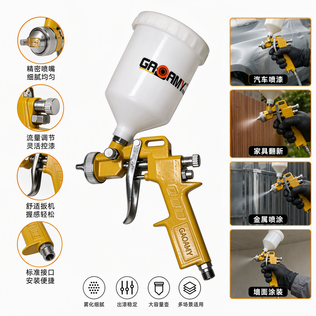 The multi-functional pneumatic glue gun is a handheld pneumatic tool that can quickly bond and repair household and industrial pneumatic glue guns details Picture