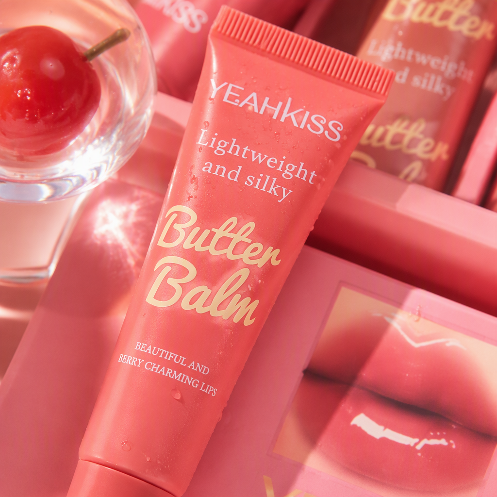 YEAHKISS multicolor lip balm set rosa expositor expositor tubo hidratante hidratante lip gloss combinación Application Scenario