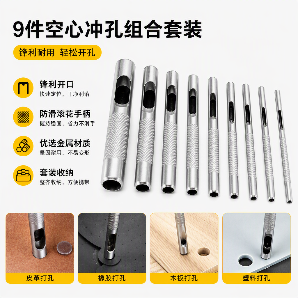 The multi-functional fitter tool set is durable and practical, featuring maintenance and assembly tool accessories, as well as a multi-purpose fitter toolbox Specification image