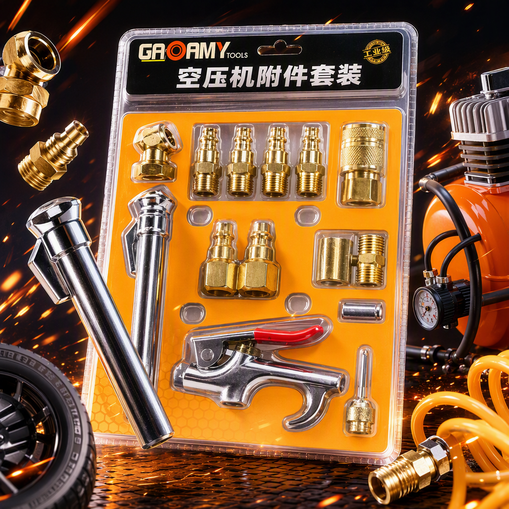 Herramientas neumáticas multifunción accesorios kits mantenimiento y reparación boquillas tubo de aire destornillador neumático taladros neumáticos herramientas accesorios Specification image