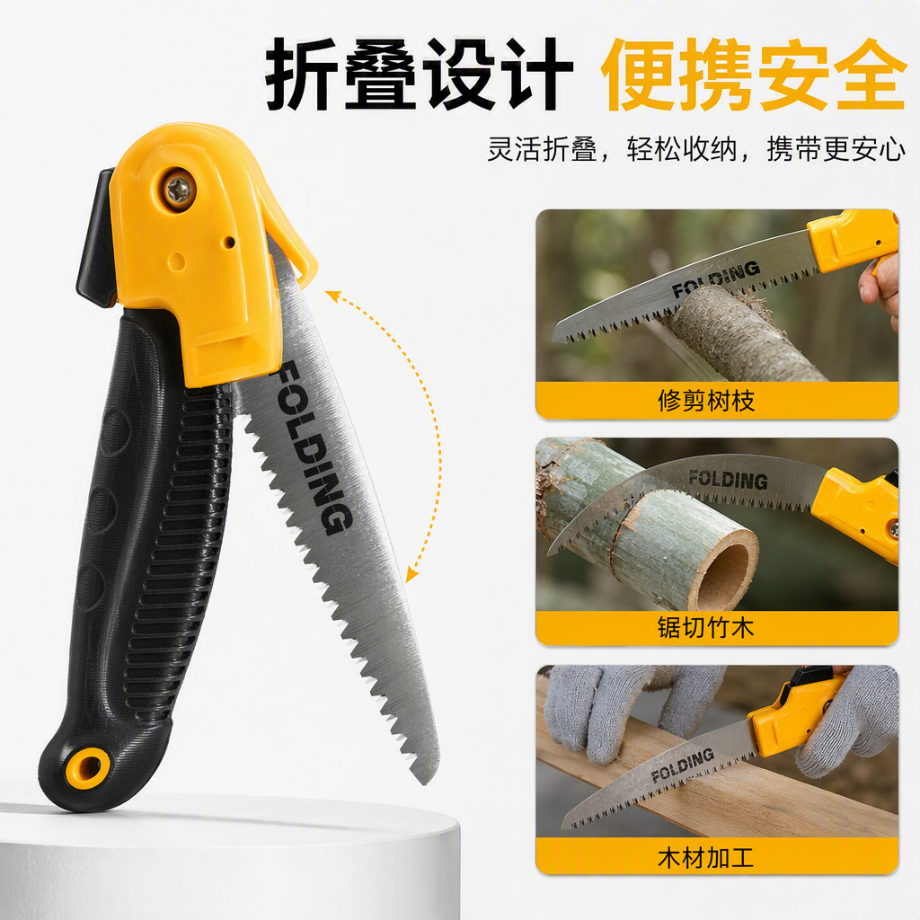 Multi-functional handheld electric saw, a household woodworking metal and plastic cutting tool, a lightweight and portable electric saw Item Picture