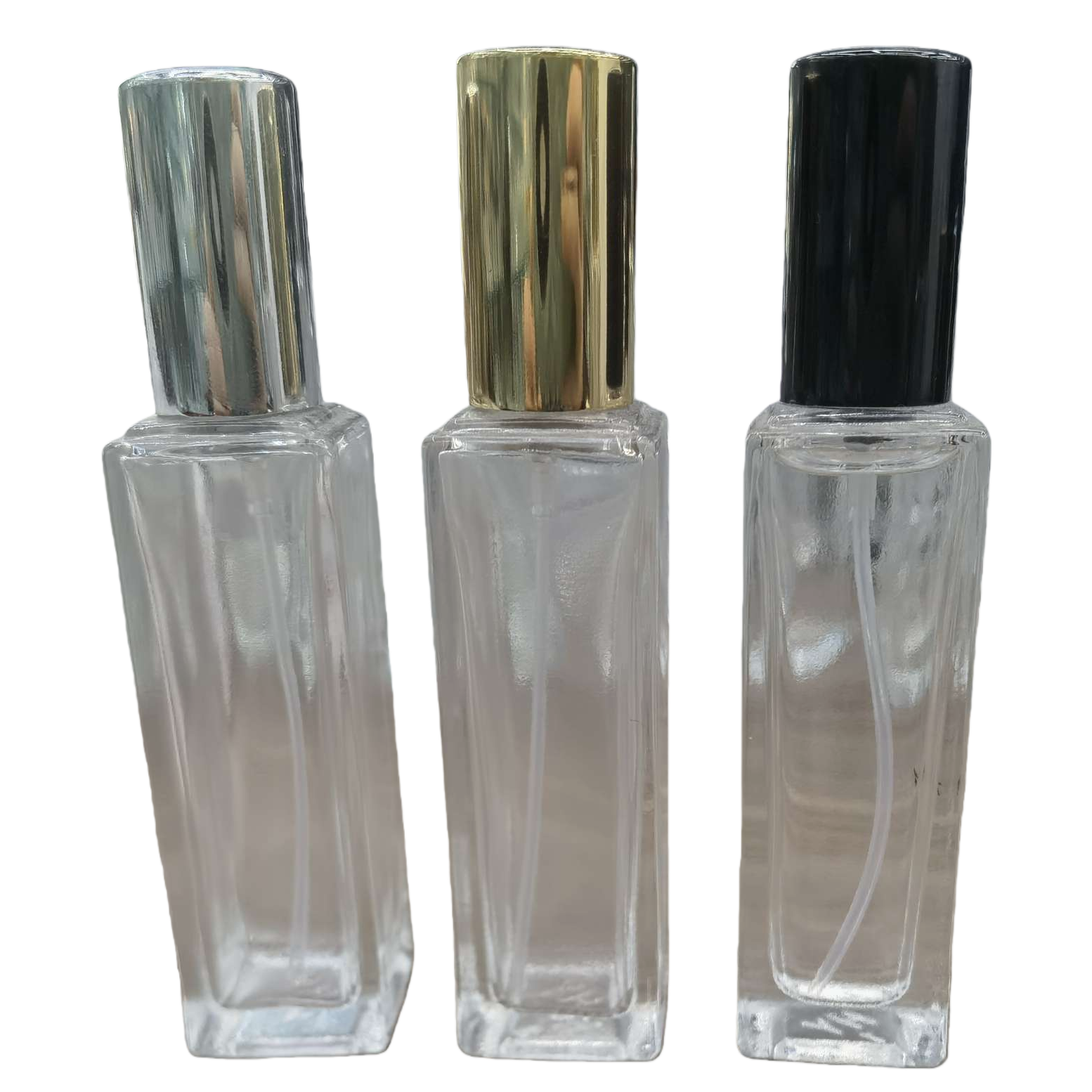 والزجاجات الزجاجية الرفيعة الجودة والشفافة ذات سعة صغيرة تبلغ 20 مليمتر Item Picture