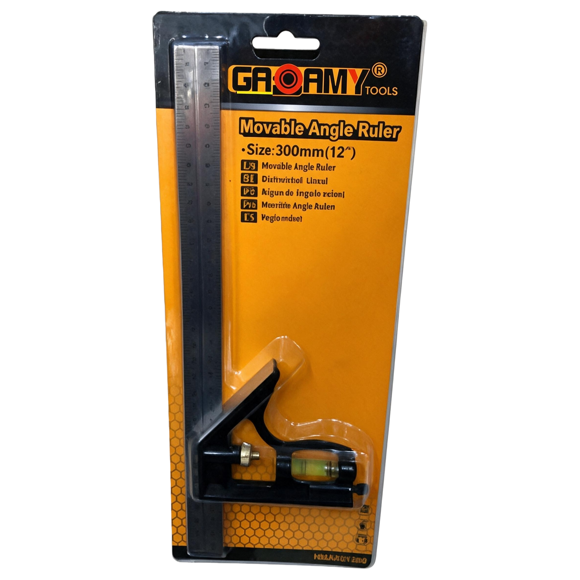 Multi-functional metal Angle gauge measuring tool, precision measuring instrument, factory protractor with locking device details Picture