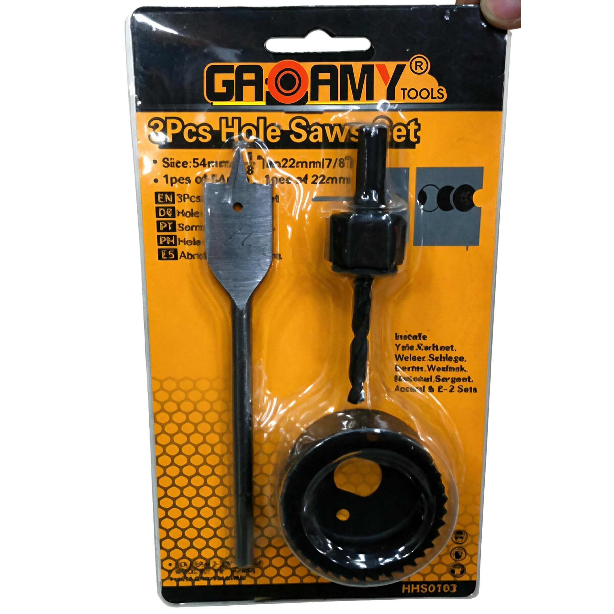Multi-functional metal drill bit set, household electric drill accessories, wear-resistant and durable tools and consumables, efficient drilling