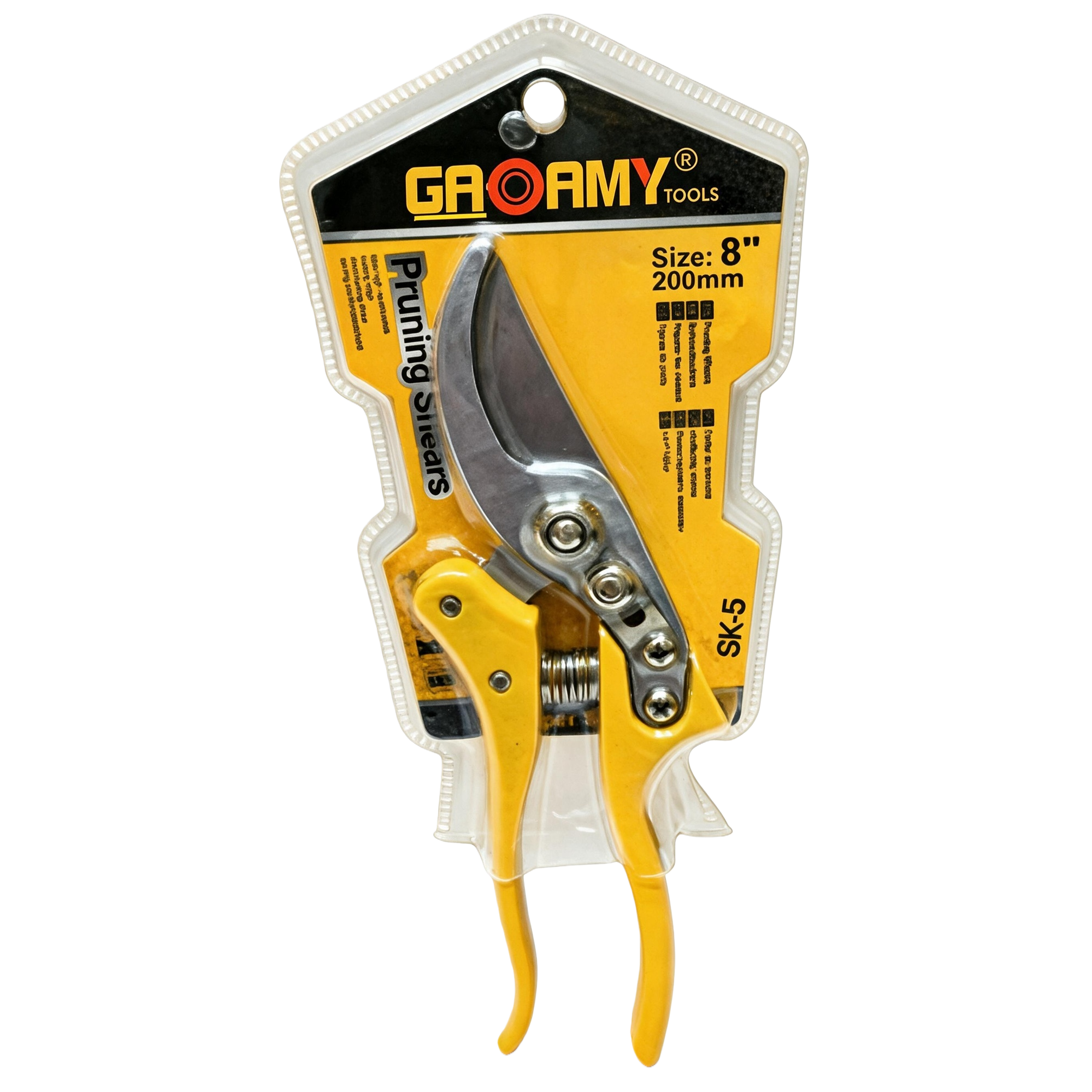 Multi-functional pruning shears, garden scissors, household hardware tools, lightweight and durable green plant trimmers Specification image