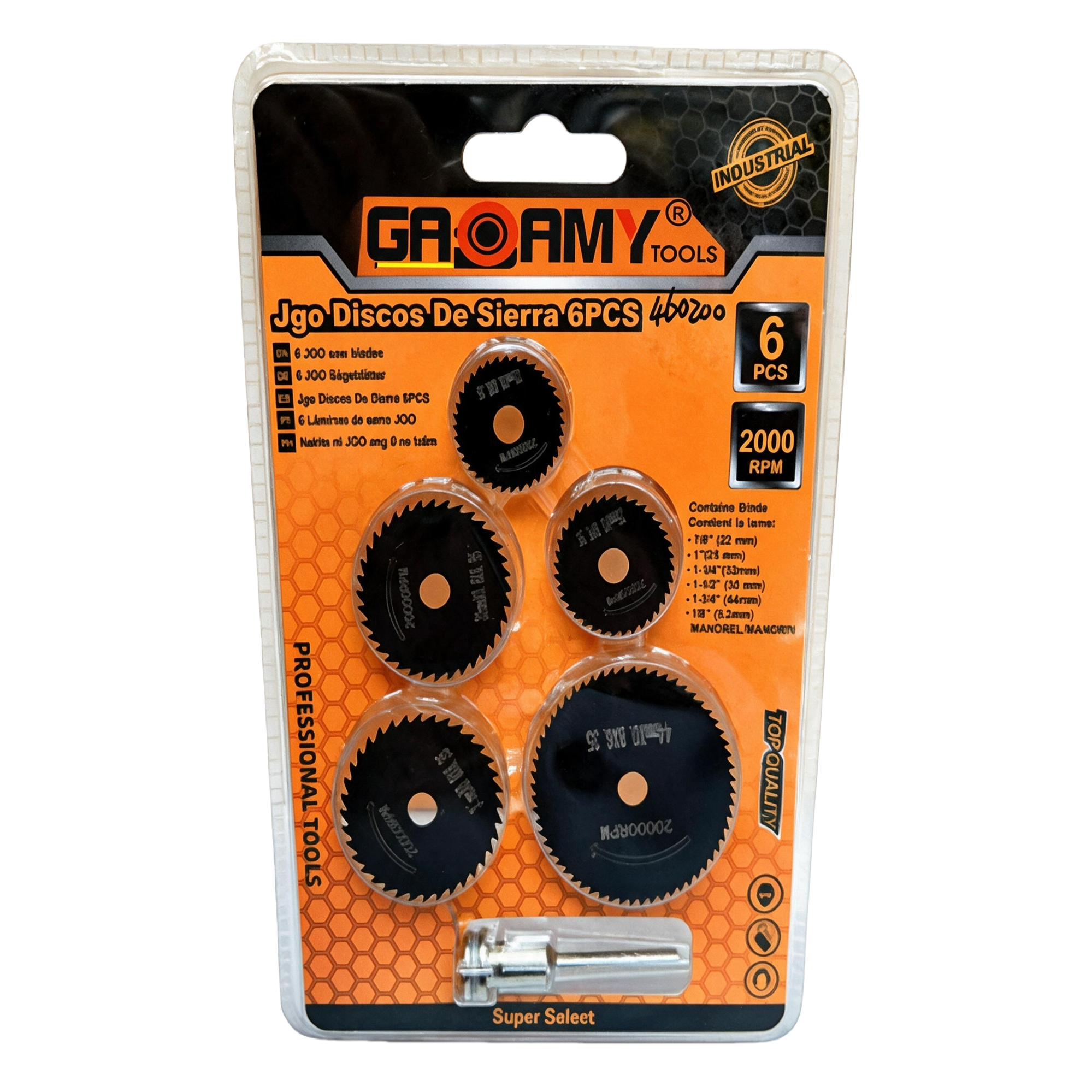 Wear-resistant and sharp industrial-grade tool accessories for multi-functional metal cutting machines saw blades Item Picture