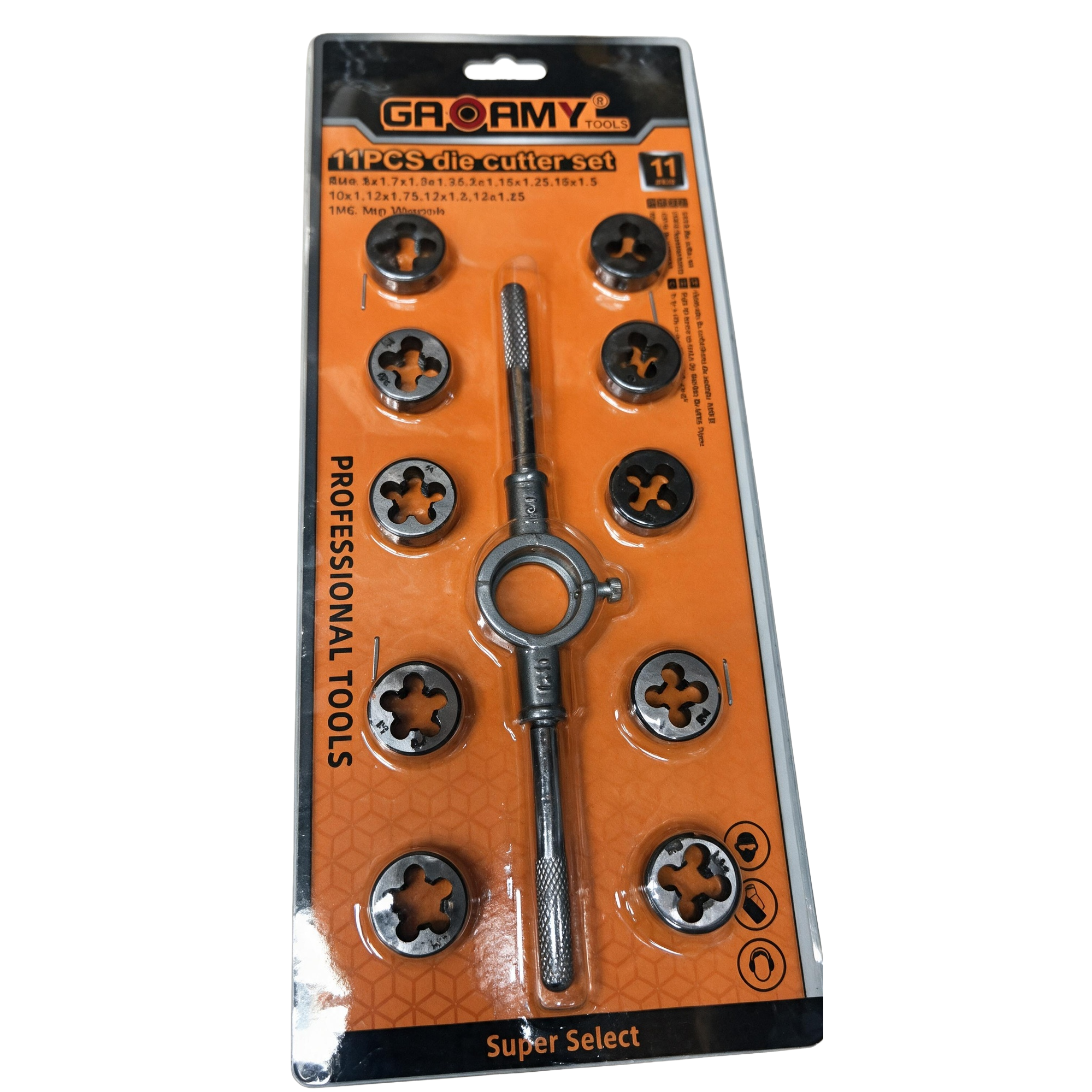 Multi-functional tap die thread set, hardware tools and consumables, thread processing, repair and maintenance accessories set Application Scenario