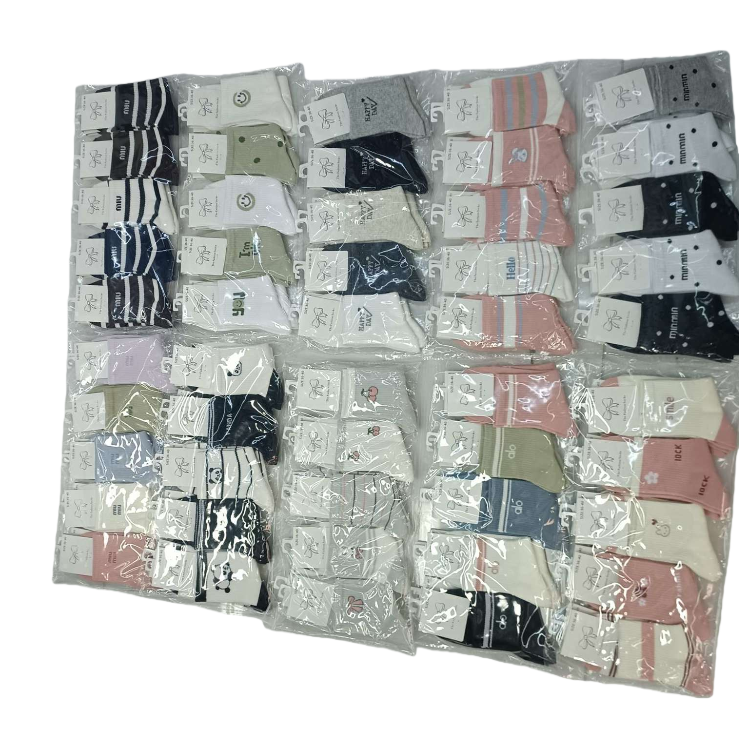 Color rayas calcetines casuales multi estilo multicolor mezcle cómodo transpirable calcetines deportivos traje unisex - 4