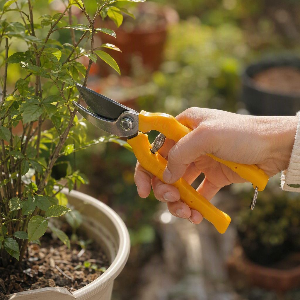 Multi-functional pruning shears, household hardware tools, garden scissors, green plant pruning tools, lightweight and durable details Picture