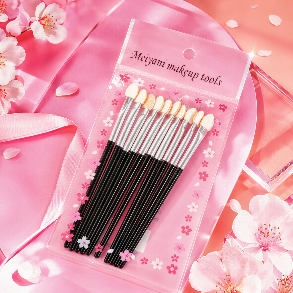 Pink packaging bag makeup brush set, soft, delicate, portable beauty tools and beauty products gift box details Picture