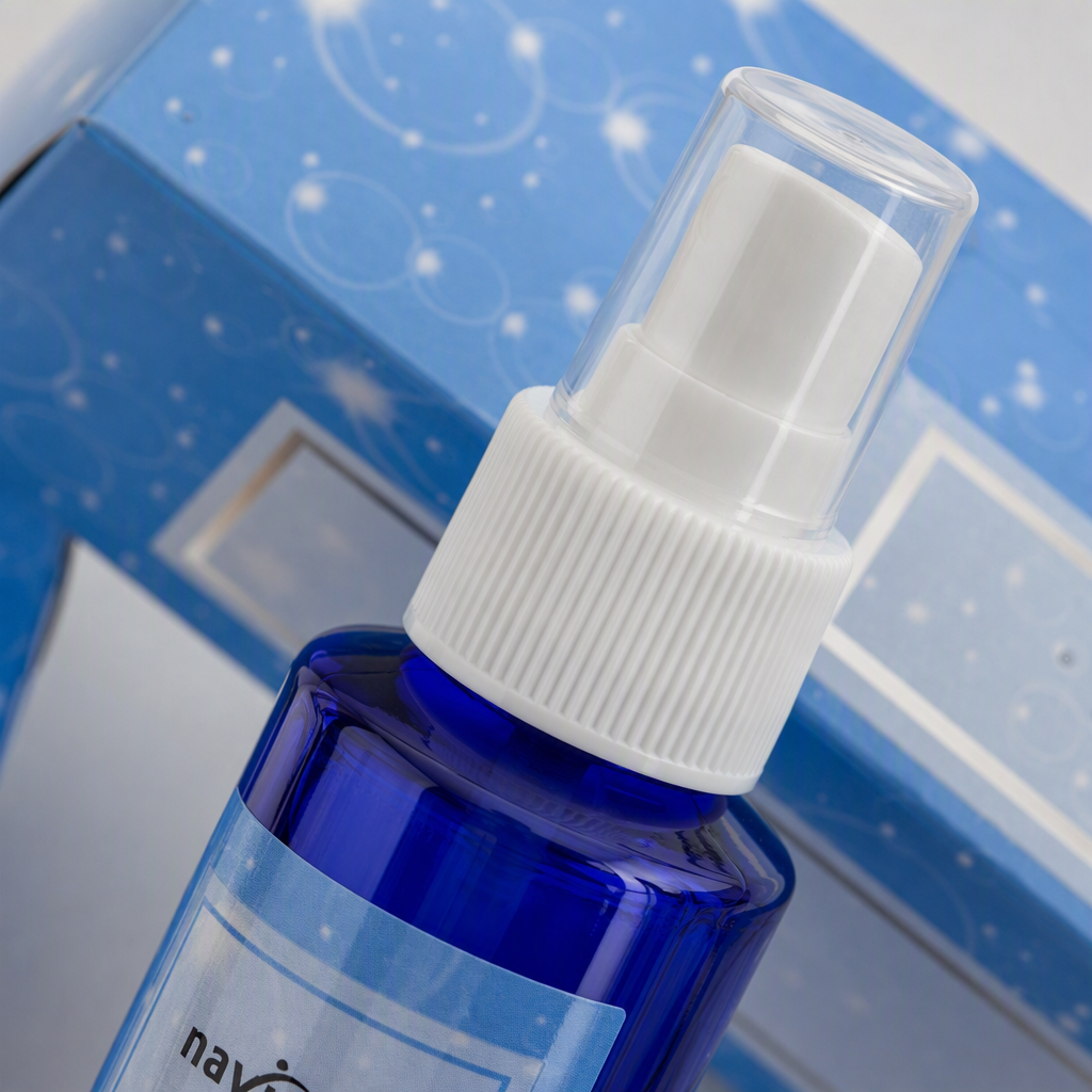 Multi-functional blue spray bottle, portable hydrating spray, humidifying nozzle, home travel spray bottle Application Scenario