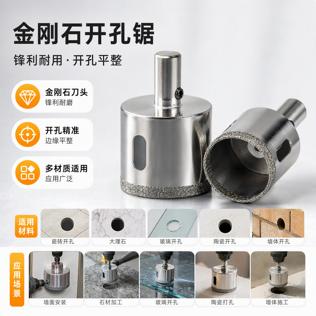 Multi-functional machine saw blades, metal woodworking cutting tools, durable and efficient industrial-grade assembly accessories