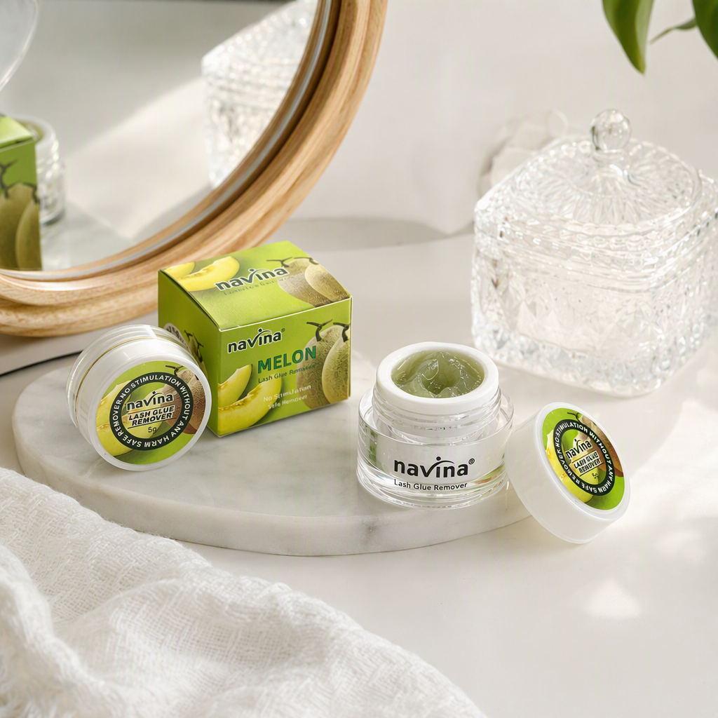 The fresh green Hami Melon scent Makeup remover Cream gently and deeply cleanses, moisturizes and nourishes, suitable for full face care details Picture