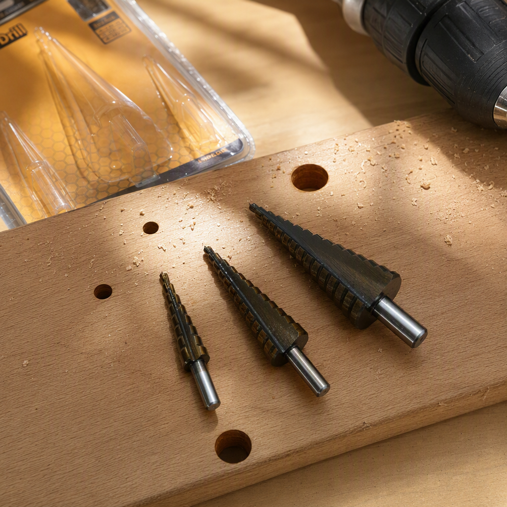 Multi-functional metal drill bit set, household and industrial portable electric drill accessories, wear-resistant and durable tool consumables combination Item Picture