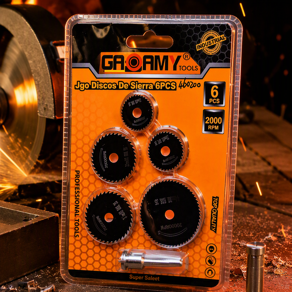 Wear-resistant and sharp industrial-grade tool accessories for multi-functional metal cutting machines saw blades