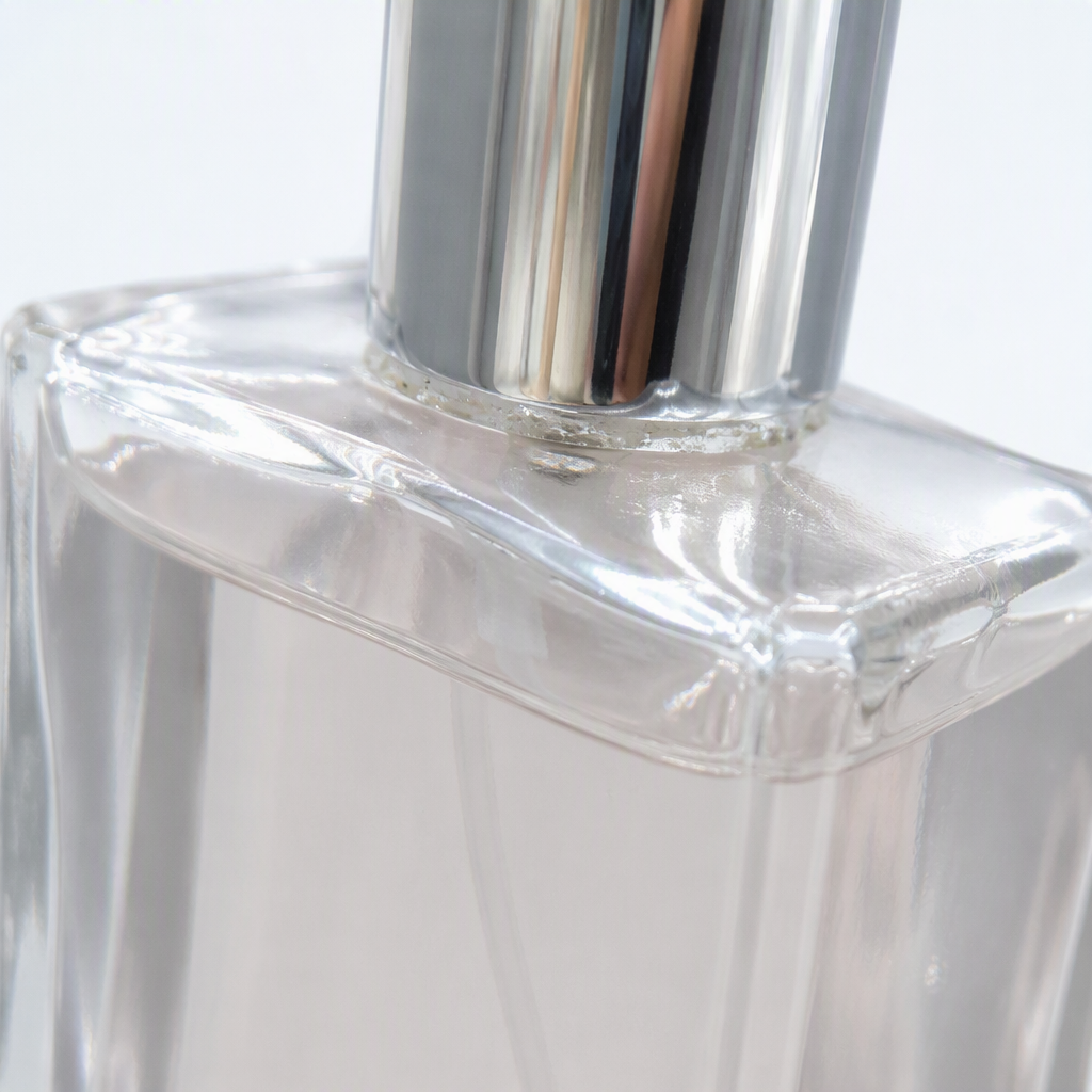 High-end transparent glass perfume bottle, simple and small-capacity 15ml screw-on perfume bottle Application Scenario