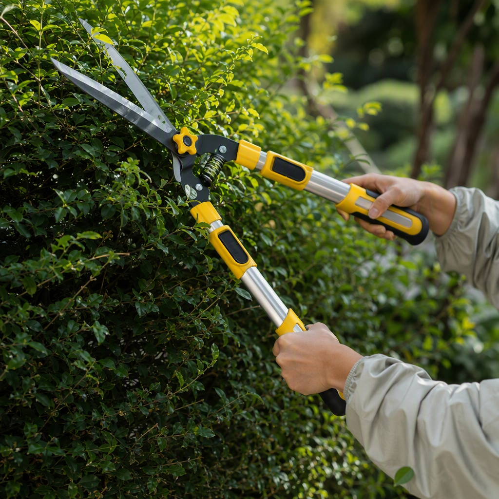 Multi-functional pruning shears, household hardware tools, sharp scissors, garden trimmer, portable type for green plant trimming details Picture