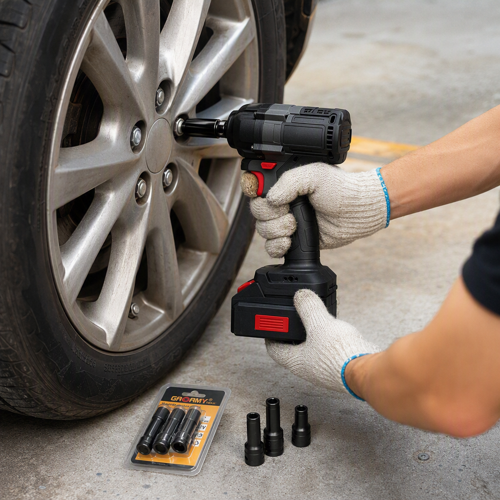 The multi-functional manual wrench socket combination maintenance tool is a durable and practical household and industrial hardware accessory Application Scenario