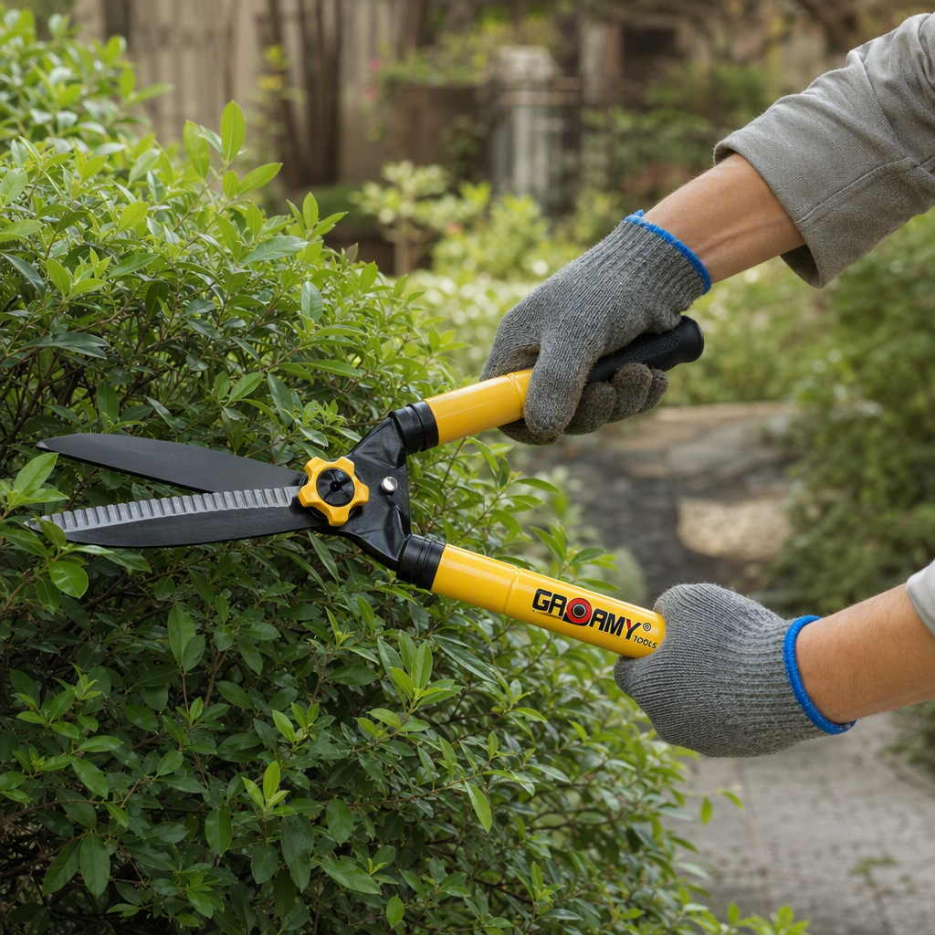 Multi-functional pruning shears, household hardware tools, sharp and durable garden pruning scissors, green plant trimming supplies Specification image