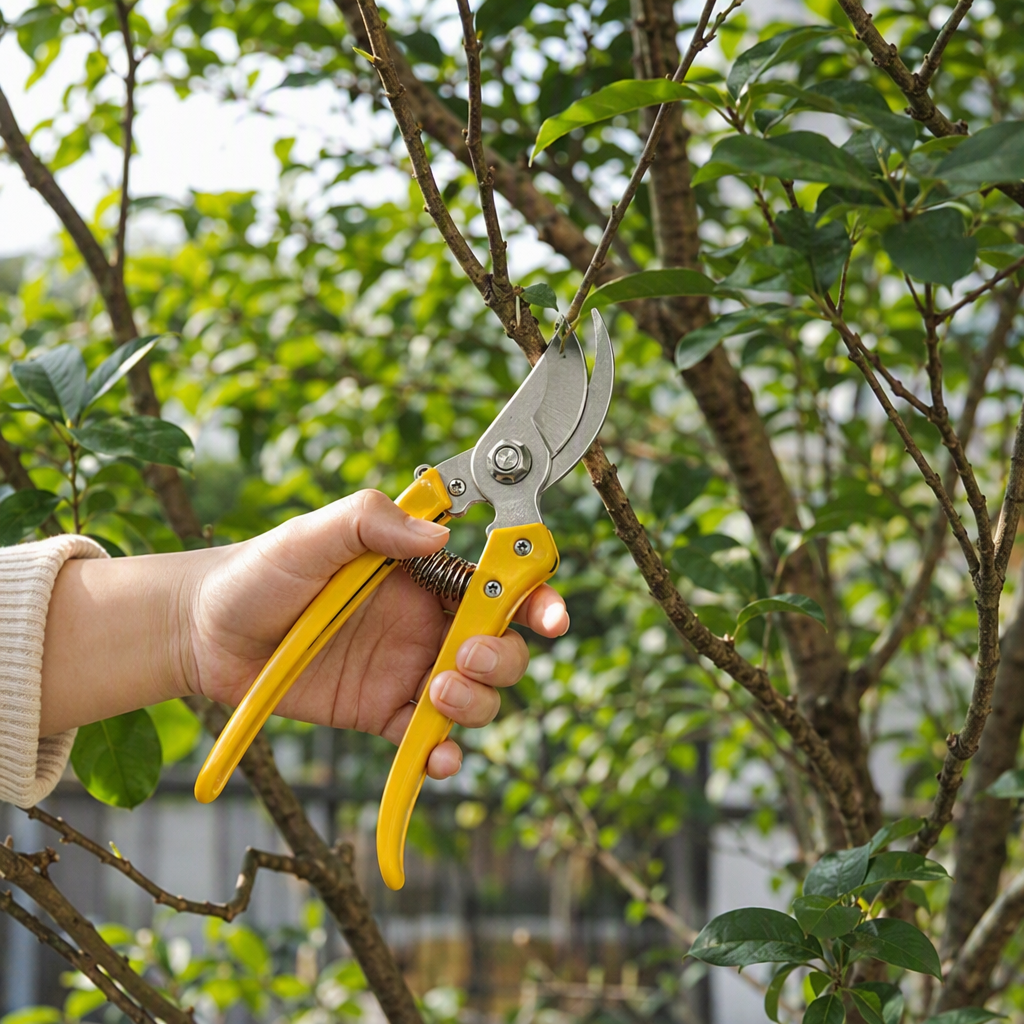 Multi-functional pruning shears, garden scissors, household hardware tools, lightweight and durable green plant trimmers Item Picture