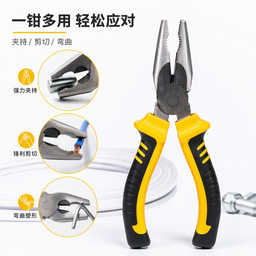 Multi-functional fitter tools, multi-purpose industrial maintenance manual tools, durable and practical fitter accessories