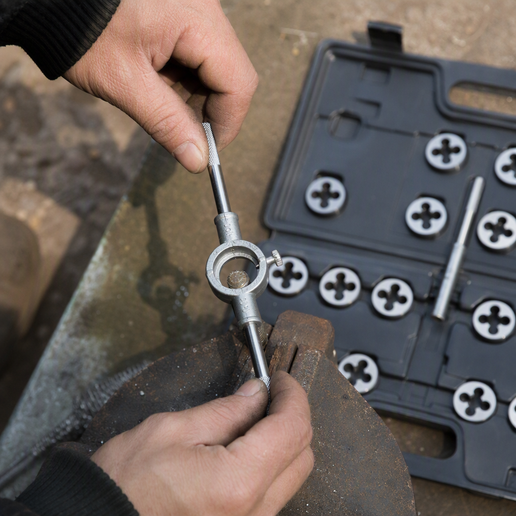 Multi-functional tap die thread set, hardware tools and consumables, thread processing, repair and maintenance accessories set Item Picture