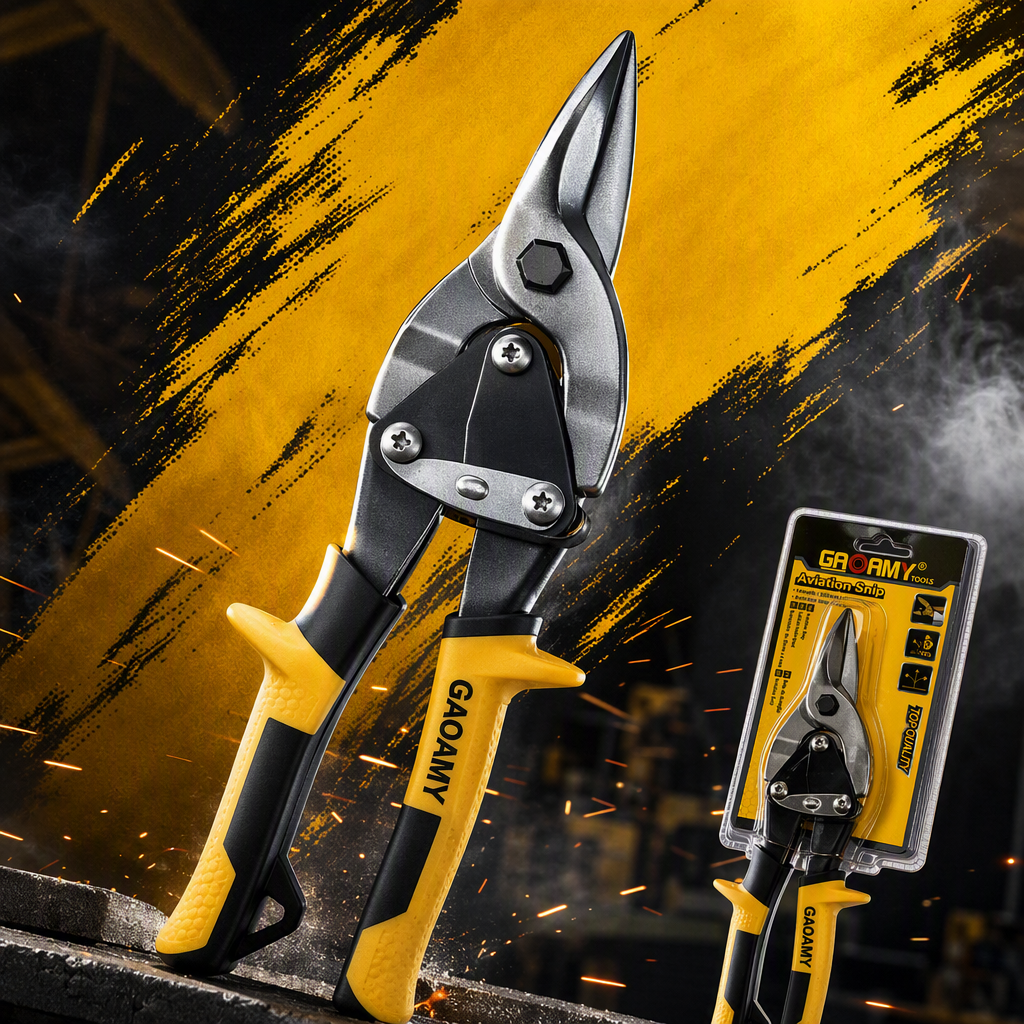Multi-functional iron sheet shears, hand hardware tools, durable scissors, metal cutters, household and industrial cutting tools