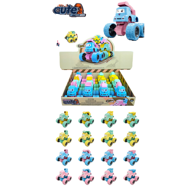 Doble inercia Q moe cartoon trolley multicolor lindo sliding trolley para niños y niñas stand de piso juguetes fuente Application Scenario