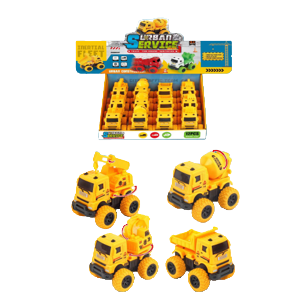 Inercia engineering vehicle excavadora mezclador dump truck multistyle para niños y niños stand de suelo juguetes fuente de carga Specification image
