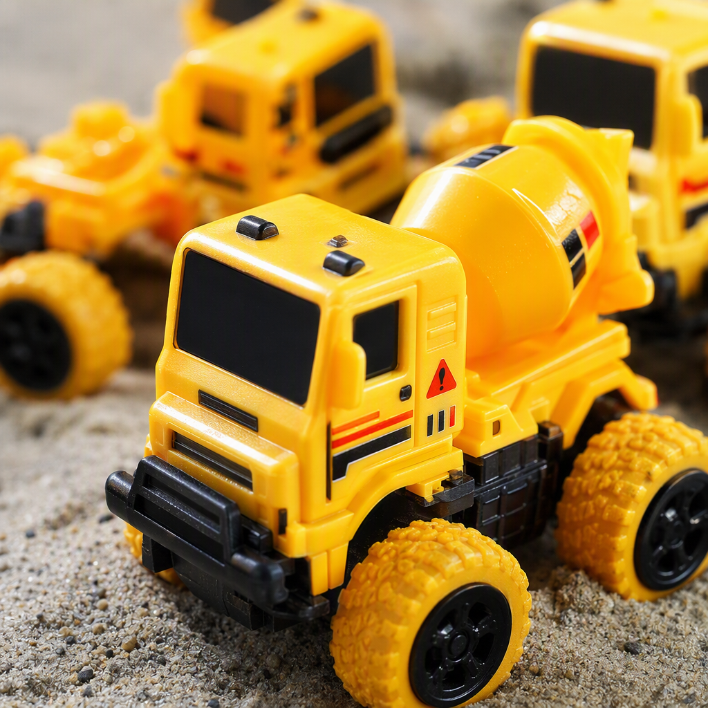 Inercia engineering vehicle excavadora mezclador dump truck multistyle para niños y niños stand de suelo juguetes fuente de carga Application Scenario