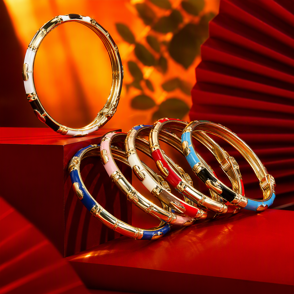 Fashionable bracelets, simple and versatile metal bracelets for ladies, trendy and personalized bracelets, jewelry accessories