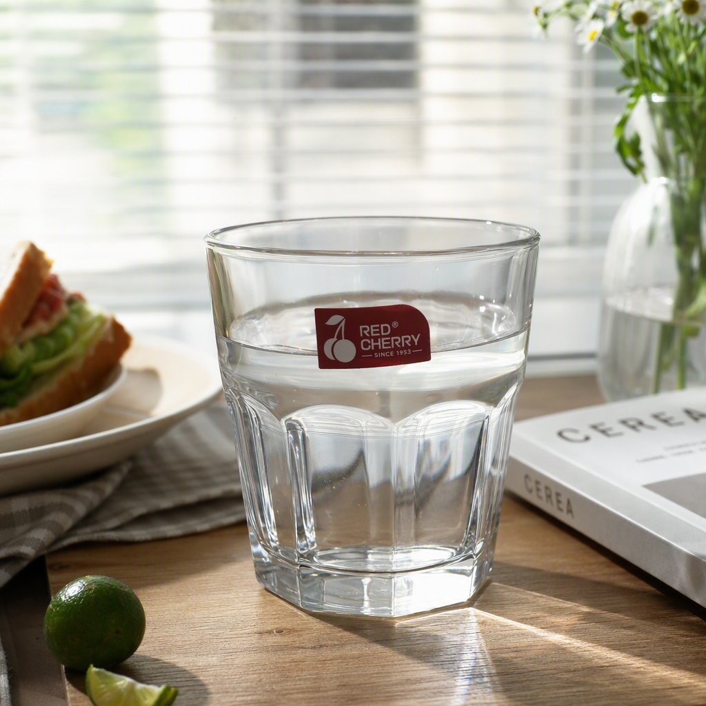 Wholesale red cherry, various styles of daily household glass cups, drinking cups, and small water cups. 163936814 details Picture