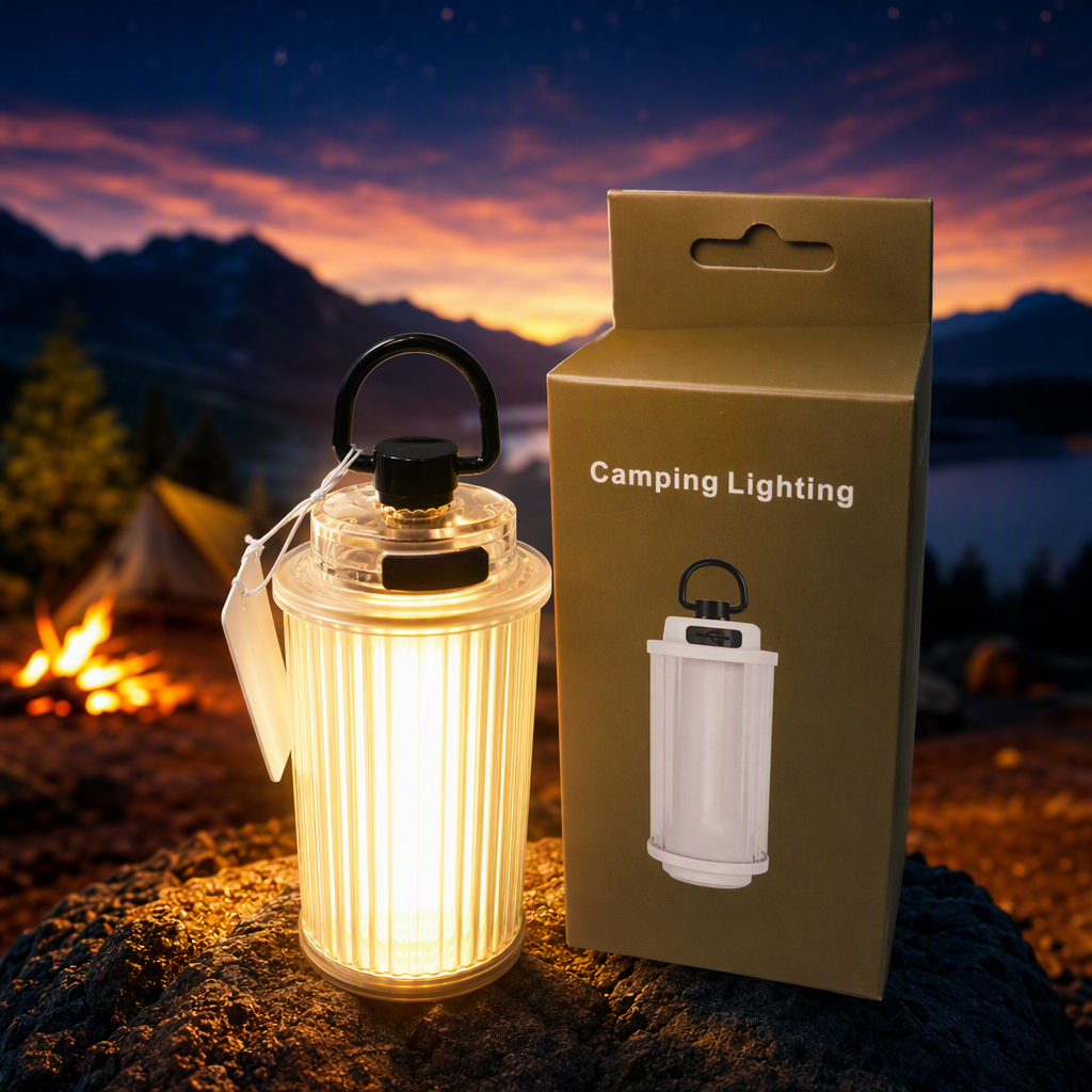 New mini hook multi-functional camping light strip, colorful strong magnetic rechargeable camping light, outdoor home atmosphere light