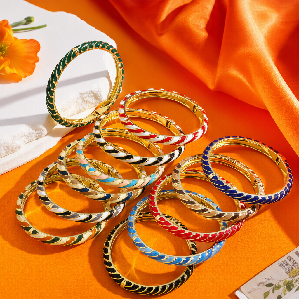 Fashionable bracelet, simple and versatile metal bracelet, women's trendy and personalized bracelet, student jewelry