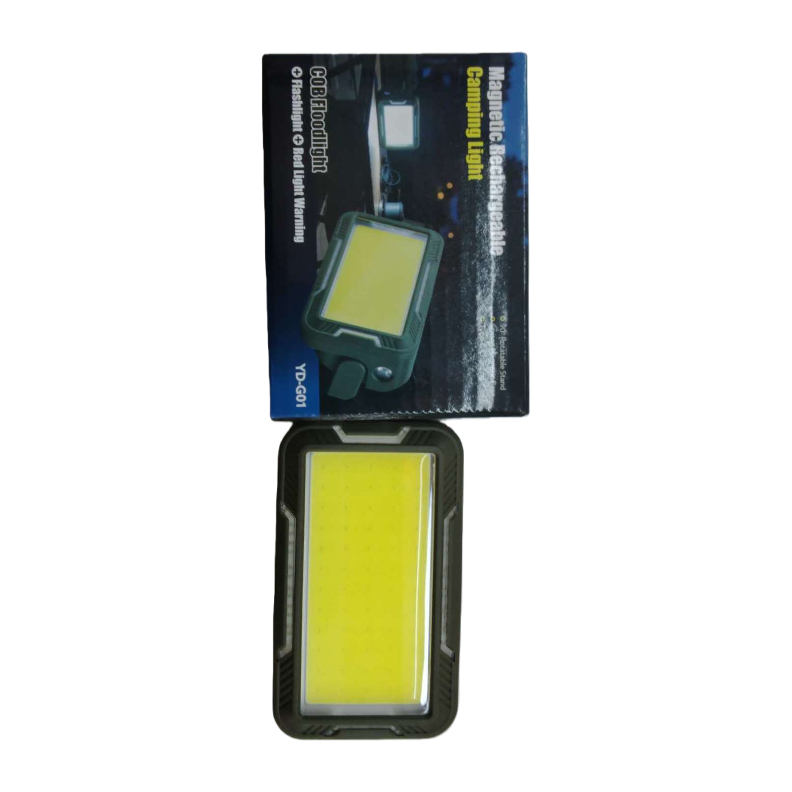 Cross border nueva luz de campamento multifuncional luz de campamento para acampar al aire libre luz de campamento para el hogar fuerte magnético USB recargable luz lateral COB luz de campamento impermeable Specification image